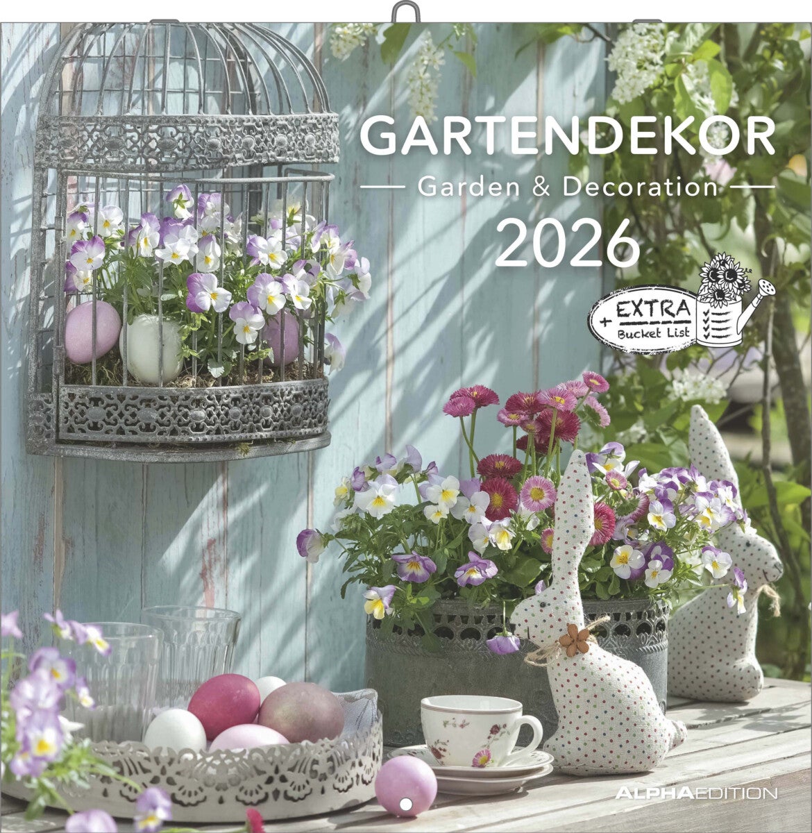 Kalender 2026 30x30 Garden o Decoration