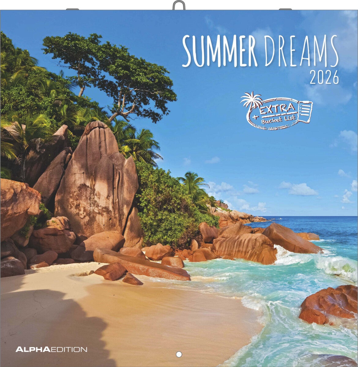 Kalender 2026 30x30 Summer Dreams