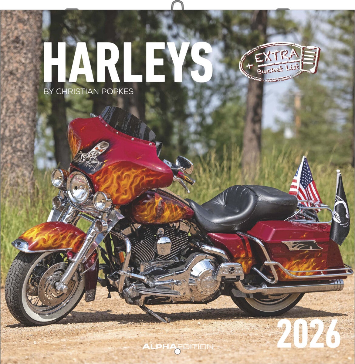Kalender 2026 30x30 Harleys