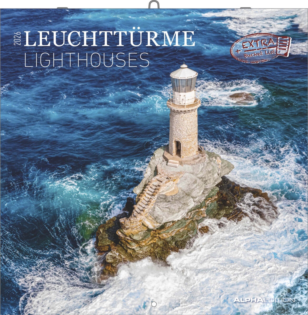Kalender 2026 30x30 Lighthouses