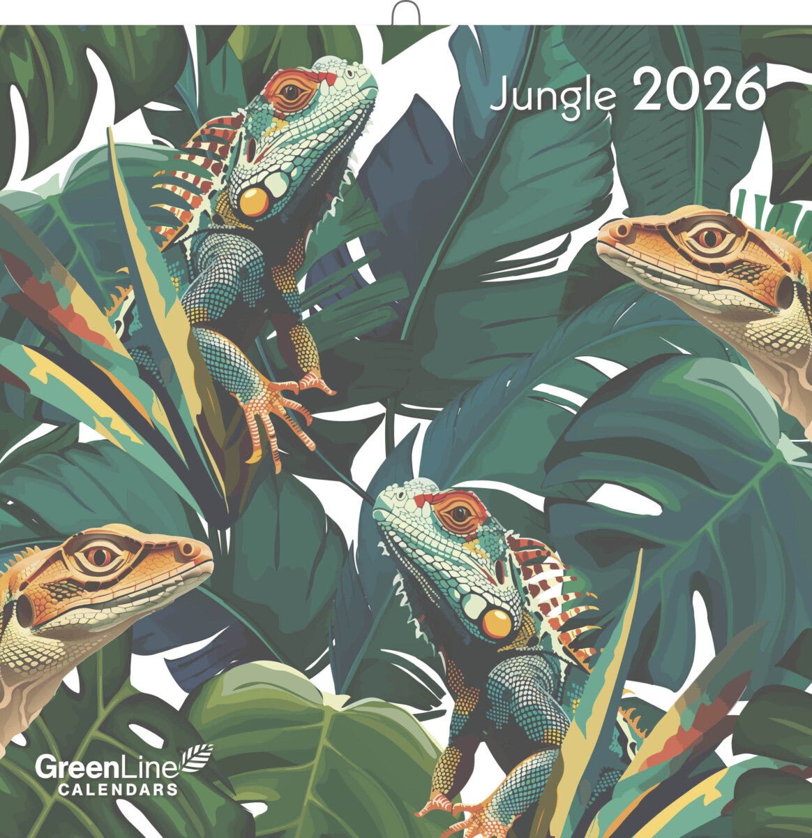 Kalender 2026 GreenLine 30x30 Jungle