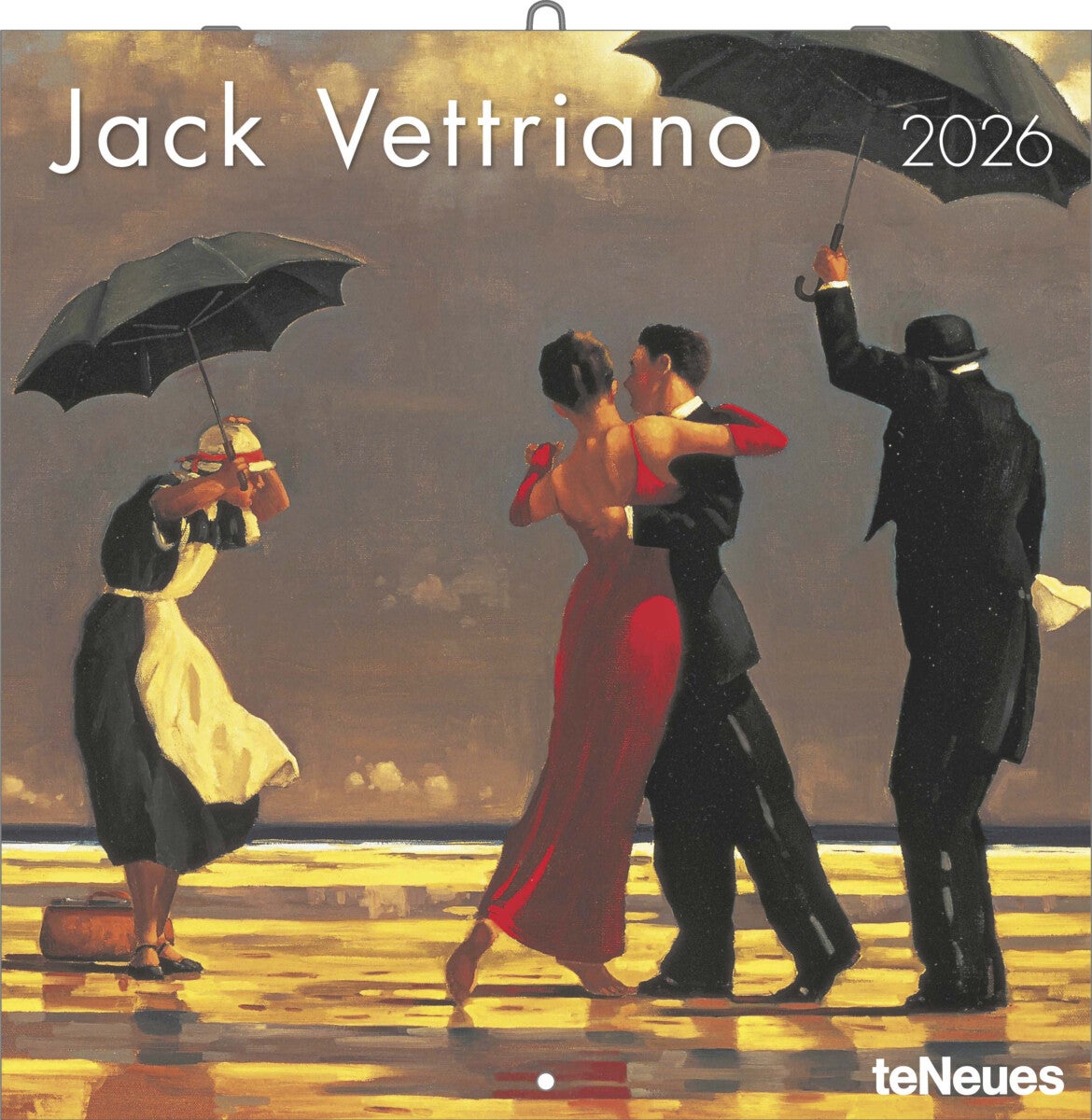 Kalender 2026 30x30 Jack Vettriano