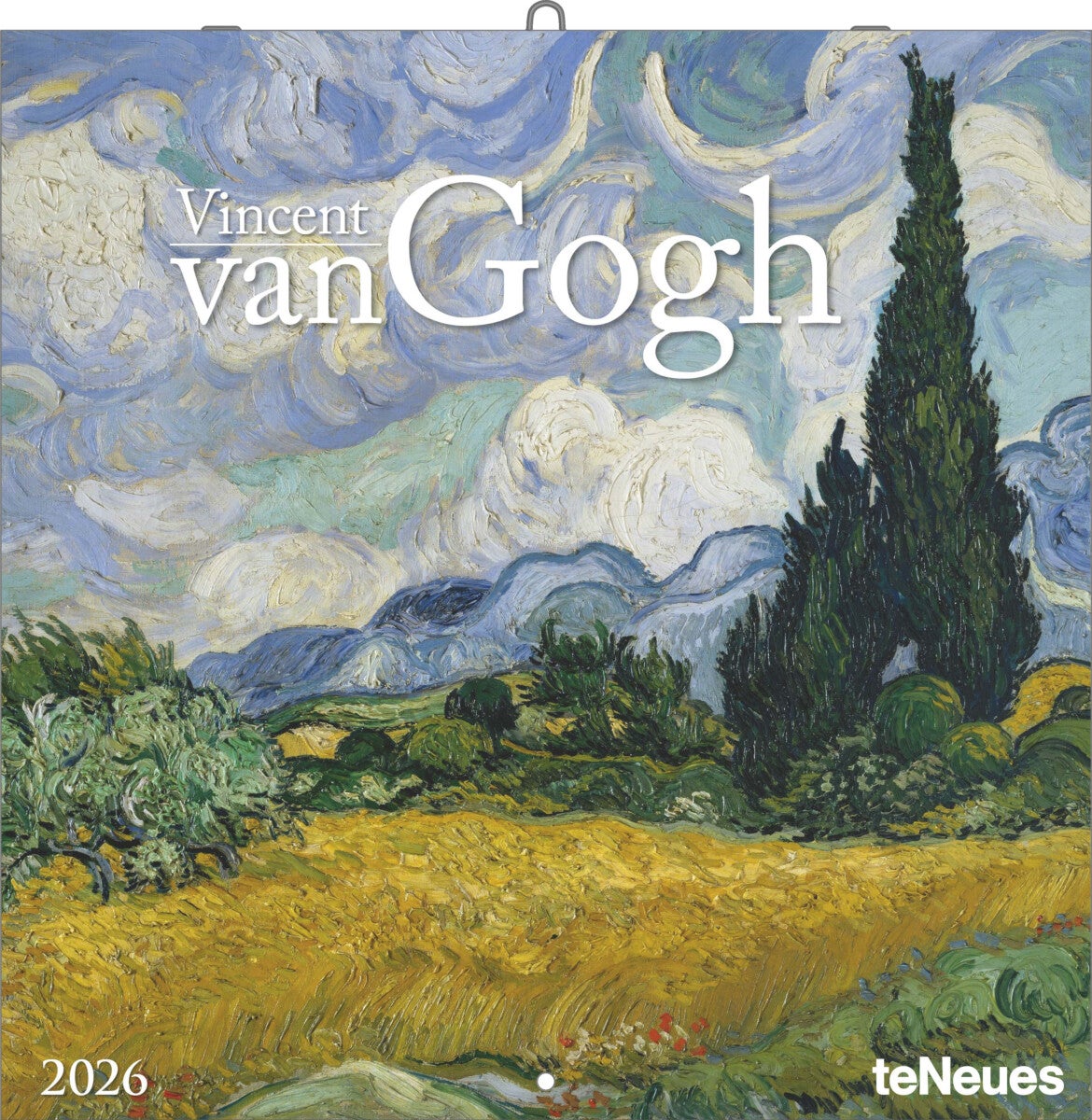 Kalender 2026 30x30 Vincent van Gogh