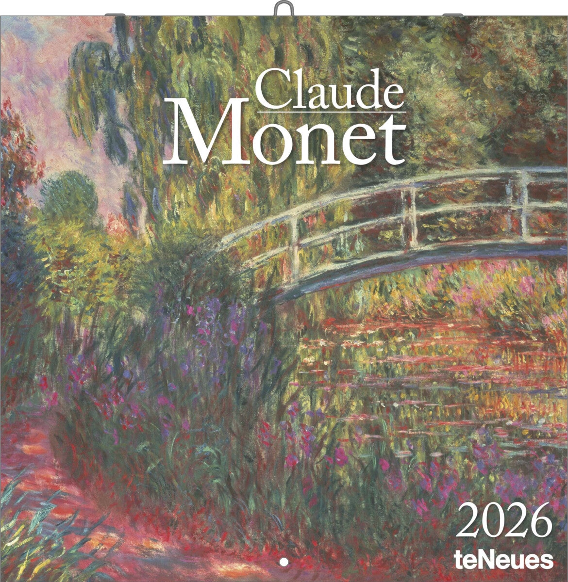 Kalender 2026 30x30 Claude Monet