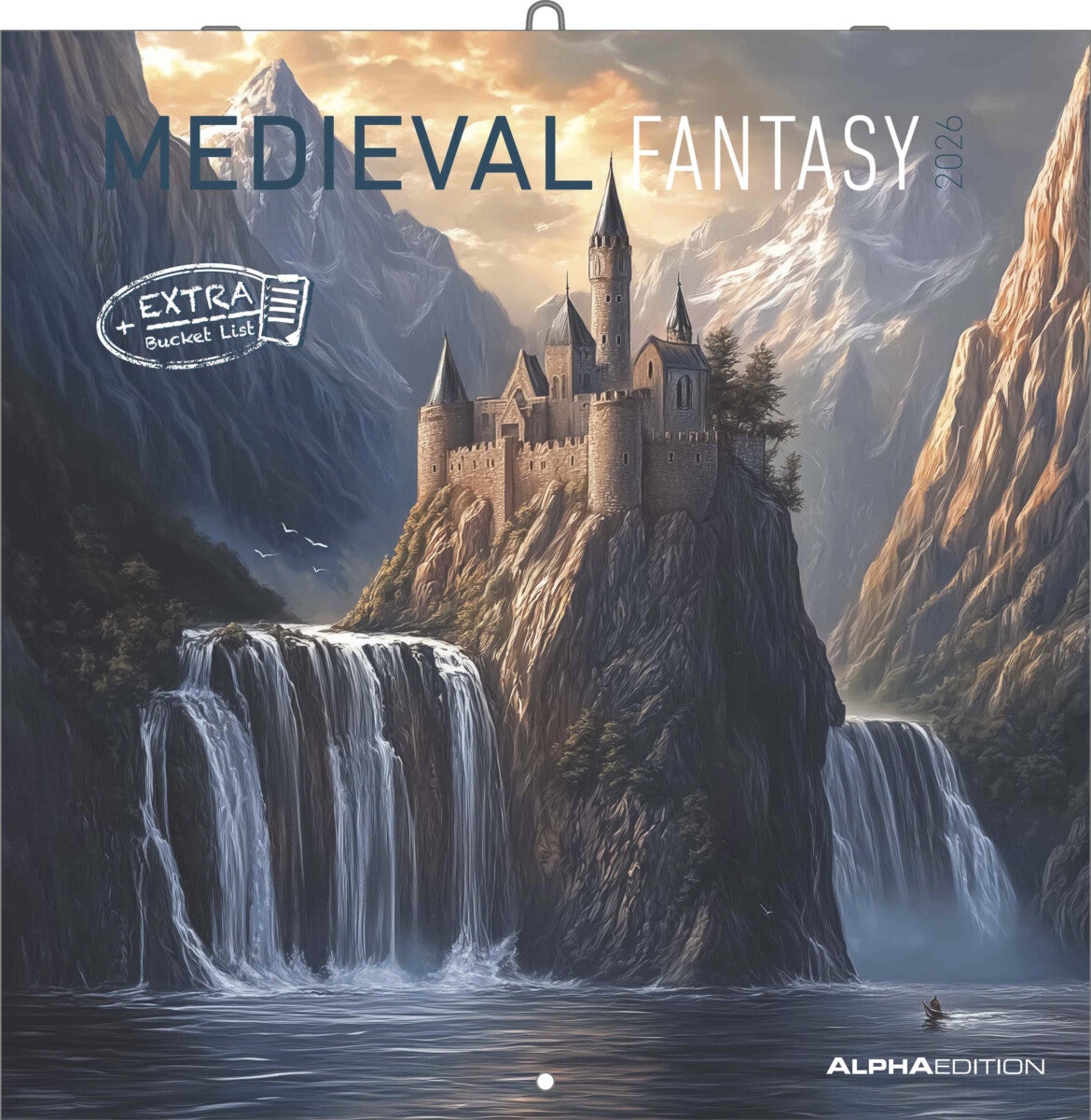 Kalender 2026 30x30 Medieval Fantasy