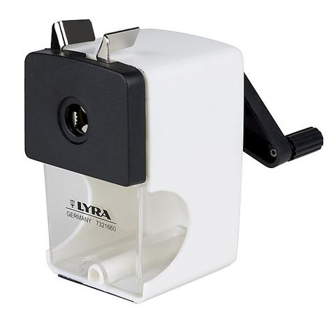 Blyantspisser Lyra Bordmodell sort/hvit