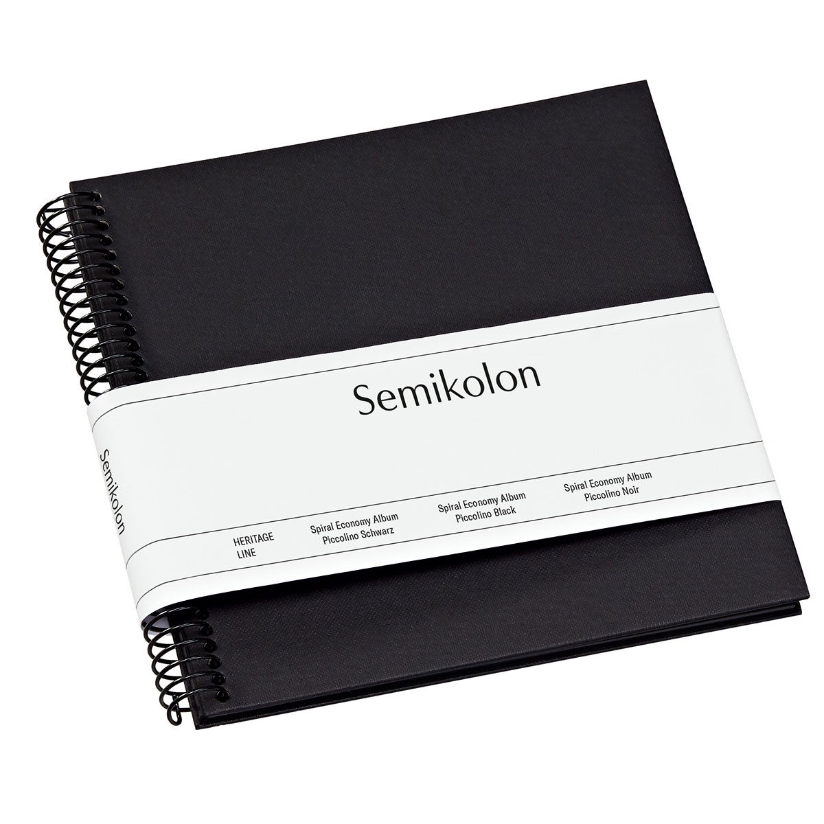 Album Spiral Black Black Piccolino