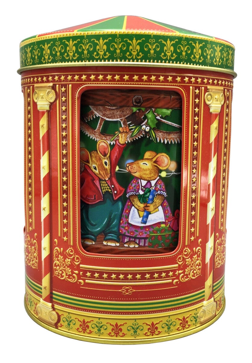 Metallboks spilledåse Mus