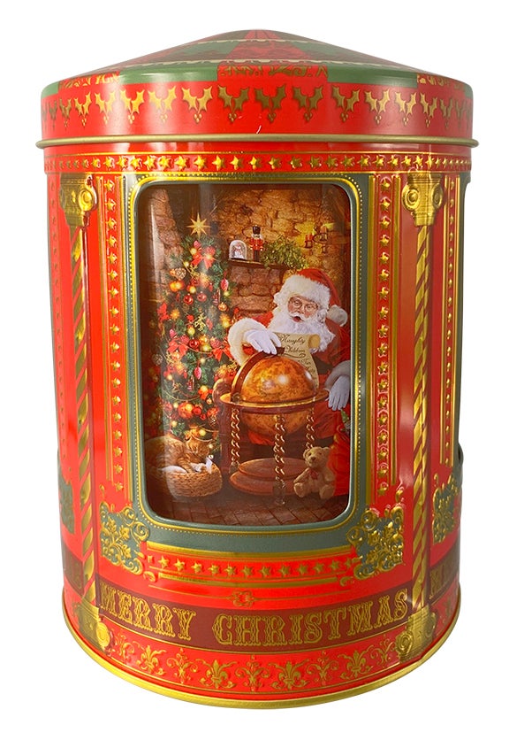 Metallboks spilledåse Nisse