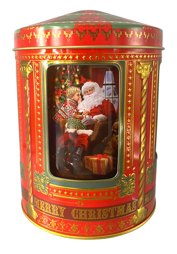 Metallboks spilledåse Nisse