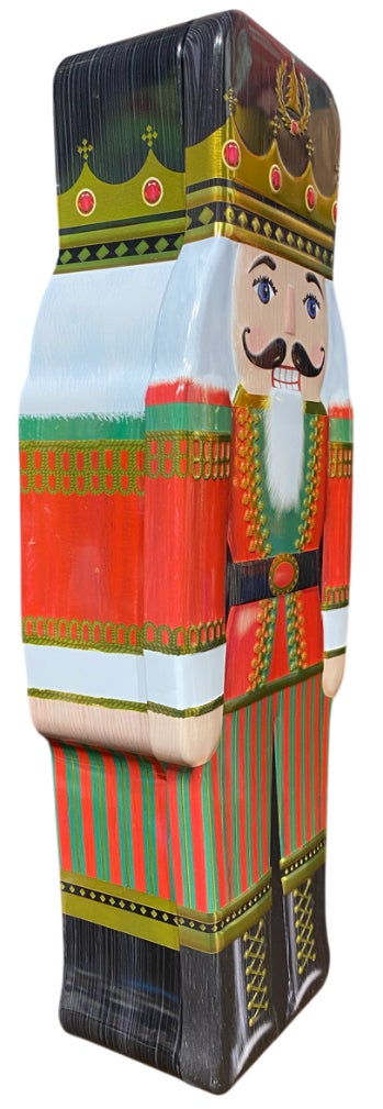 Metallboks Nøtteknekker Rød