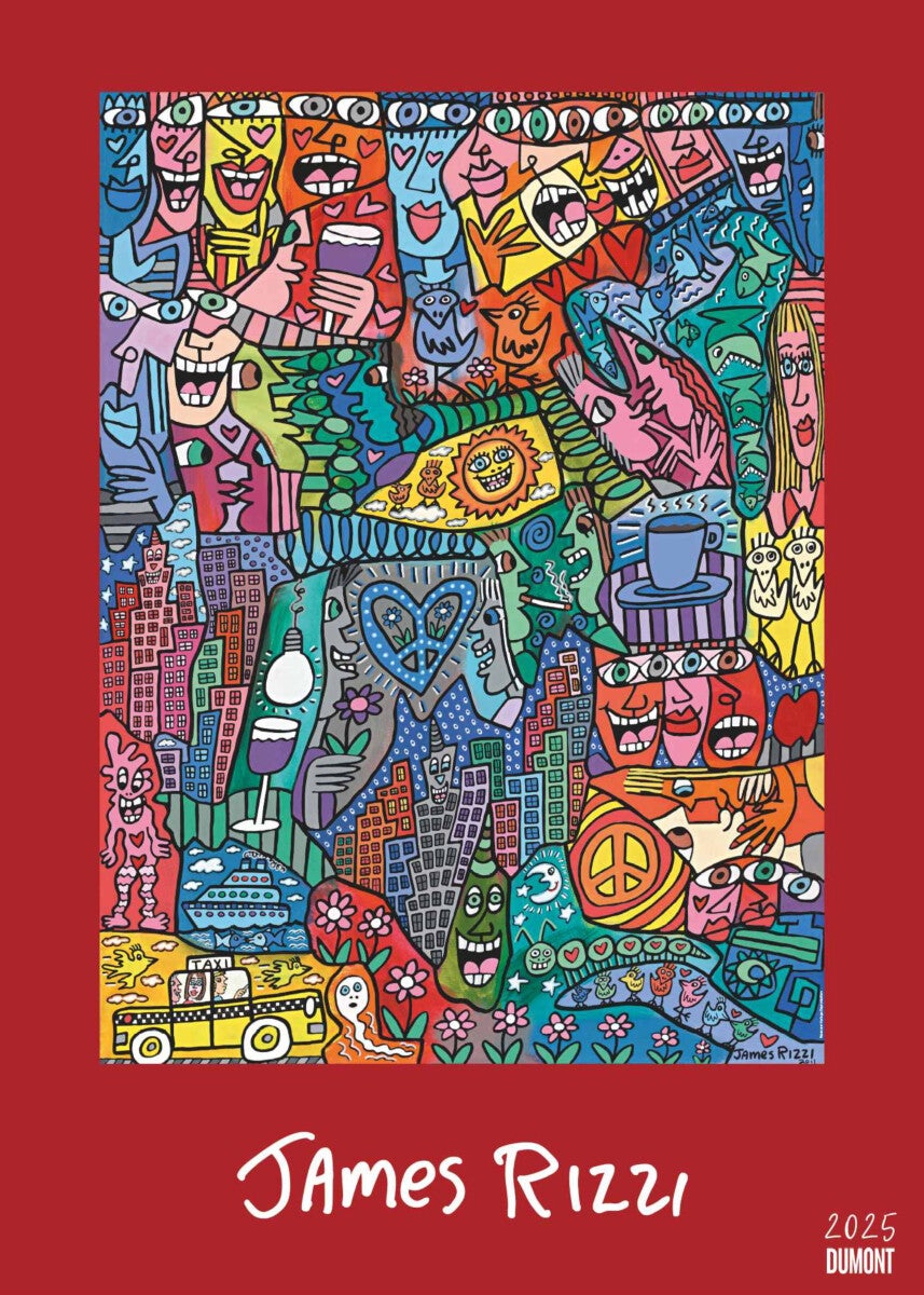 Kalender 2025 James Rizzi 50x70cm