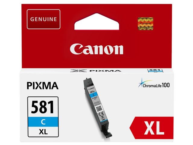 Blekk Canon CLI-581XL blå