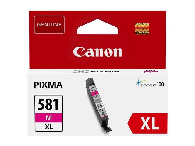 Blekk Canon CLI-581XL rød