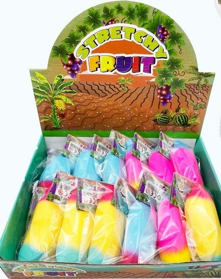 Fidget stretch rainbow banana ass