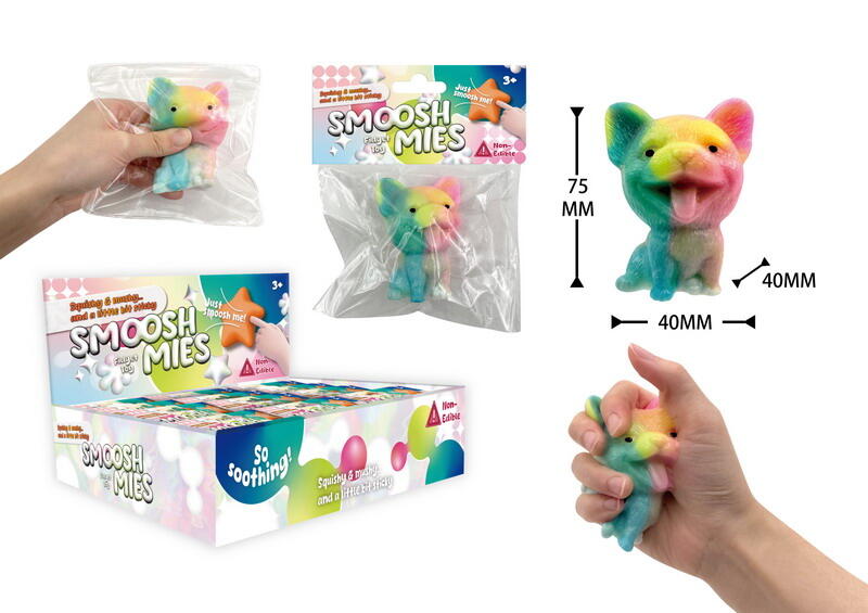 Squishy Sticky Dog 72g 8cm