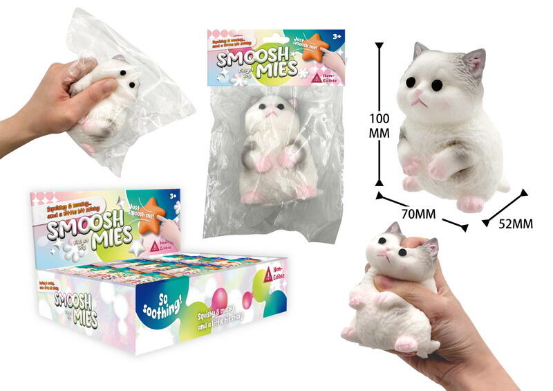 Squishy Sticky Cat 180g 10cm