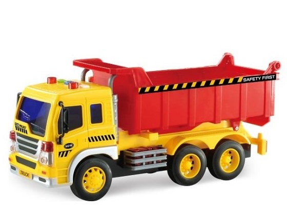 Wenyi Lastebil m/Lyd og lys  Friksjon (32Cm)