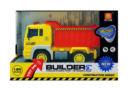 Lastebil 25cm m/lys og lyd