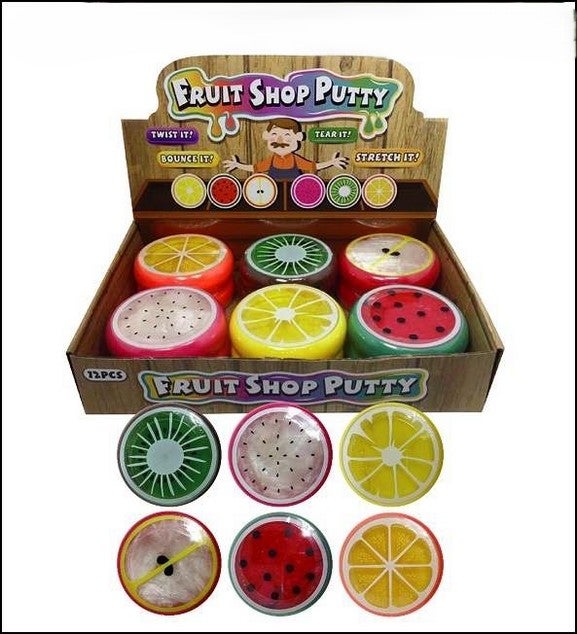 Slime/putty frukter ass