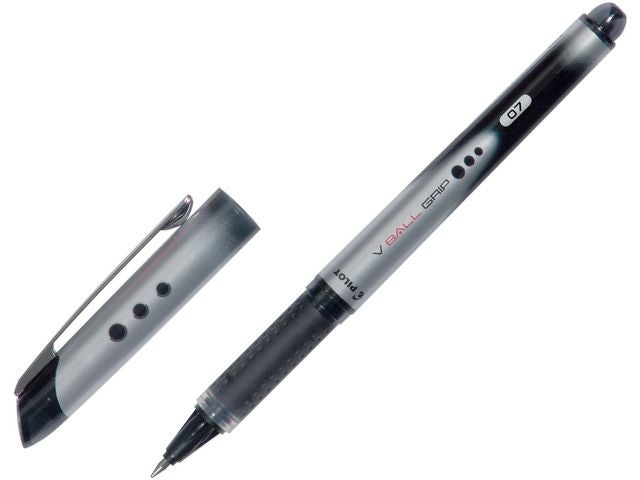 Rollerpenn Pilot V-Ball Grip 07 sort