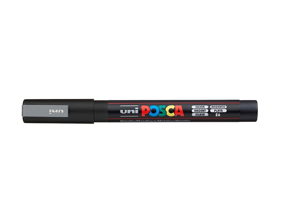 Paintmarker Uni Posca PC-3M Sølv