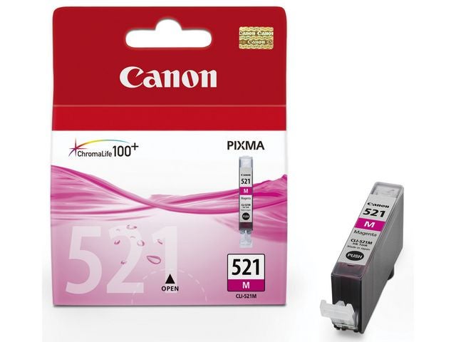 Blekk Canon CLI-521M magenta