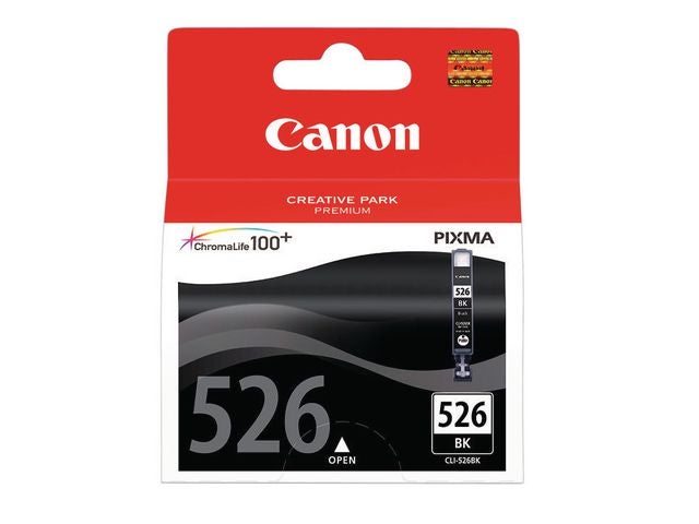 Blekk Canon CLI-526BK sort