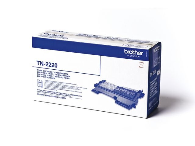 Toner Brother TN2220 2.6K sort