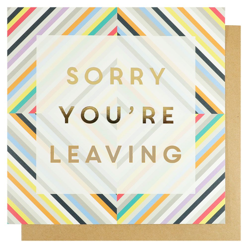 Systemkort PC Sorry Youre Leaving Stripe Xl
