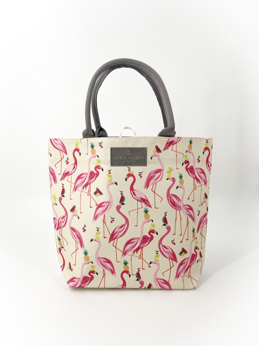Handlenett Sara Miller Flamingo Tote