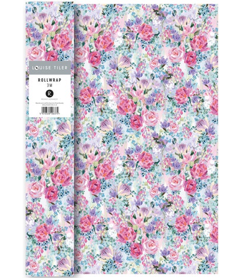 Gavepapir 3m Printed Petals