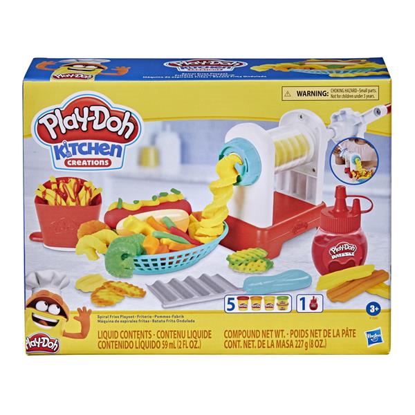 Bilde av Play-doh Kitchen Creation Spiral Fries Playset