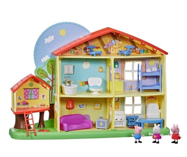 Peppas playtime to bedtime house