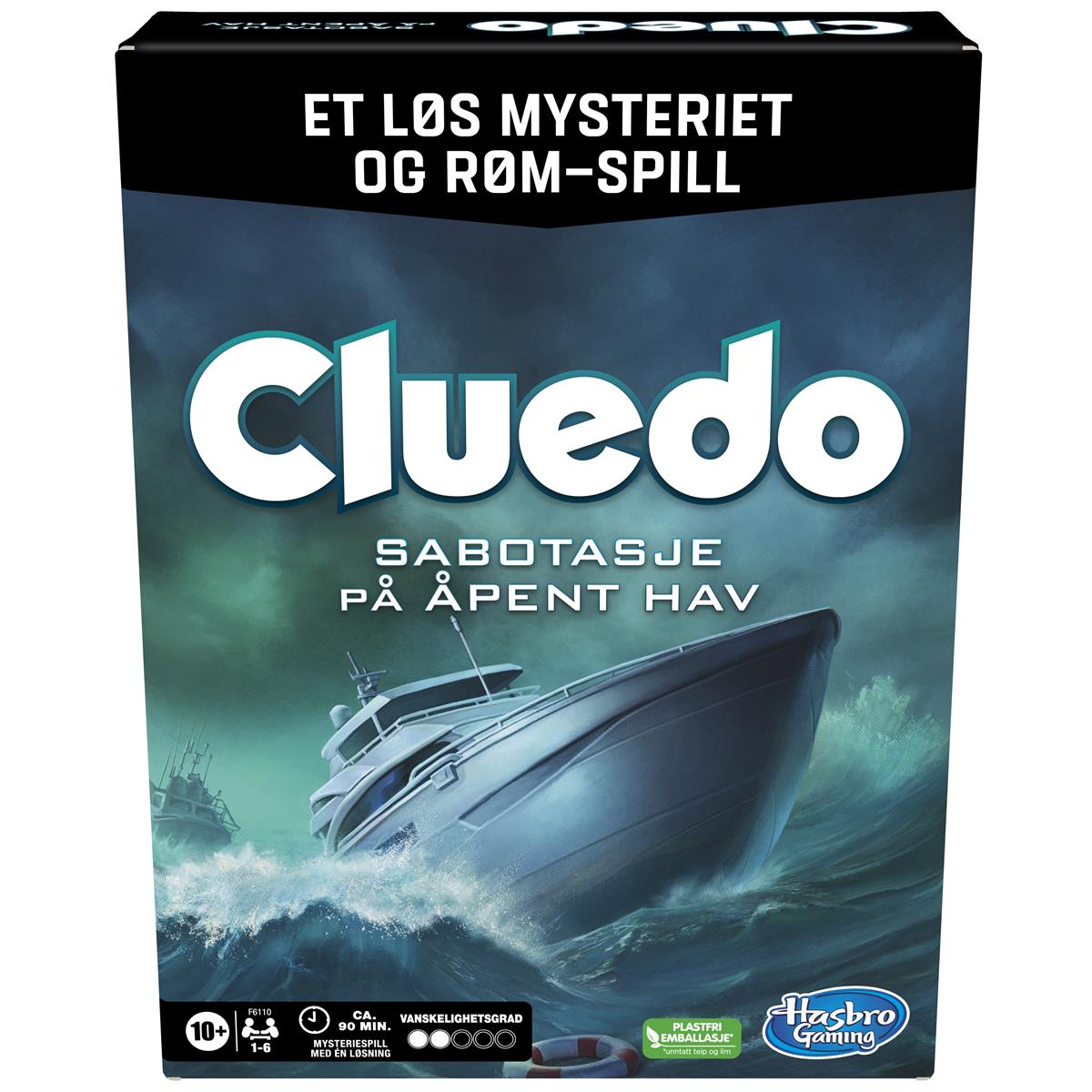 Spill Cluedo Sabotasje på åpent hav