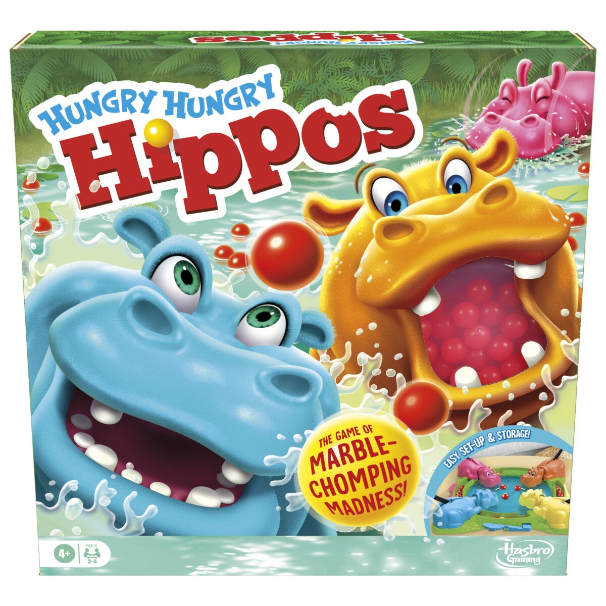 Spill Hungry Hungry Hippos