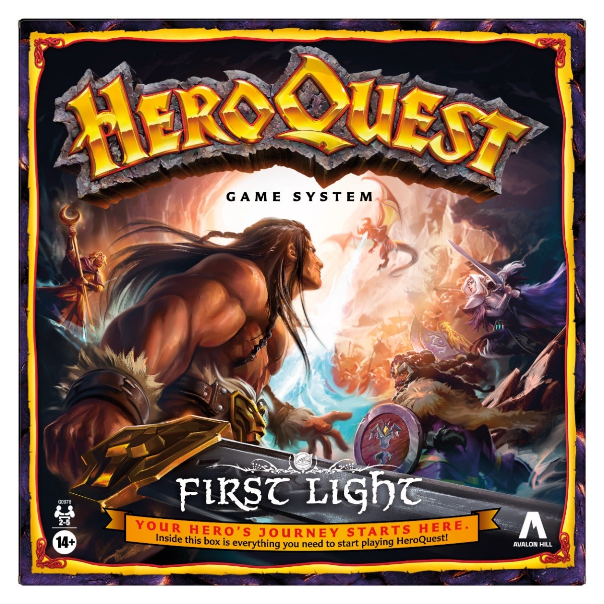 Spill Heroquest First Light Eng