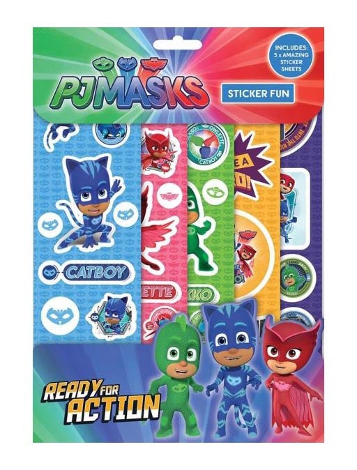 PJ Masks 5 stickersett