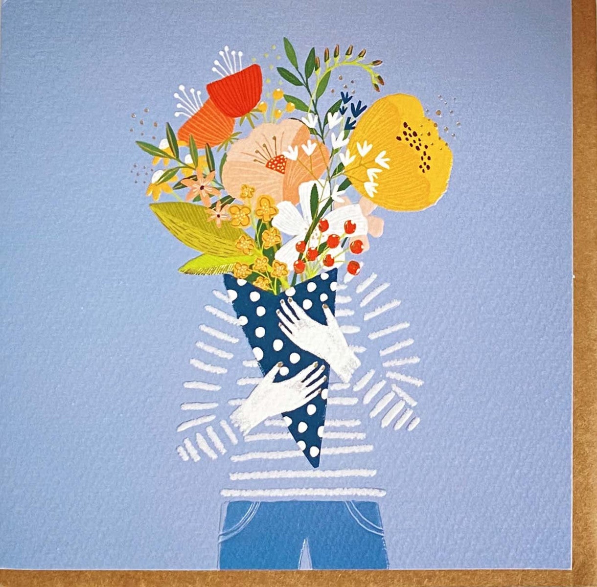 Kort Blooming Lovely