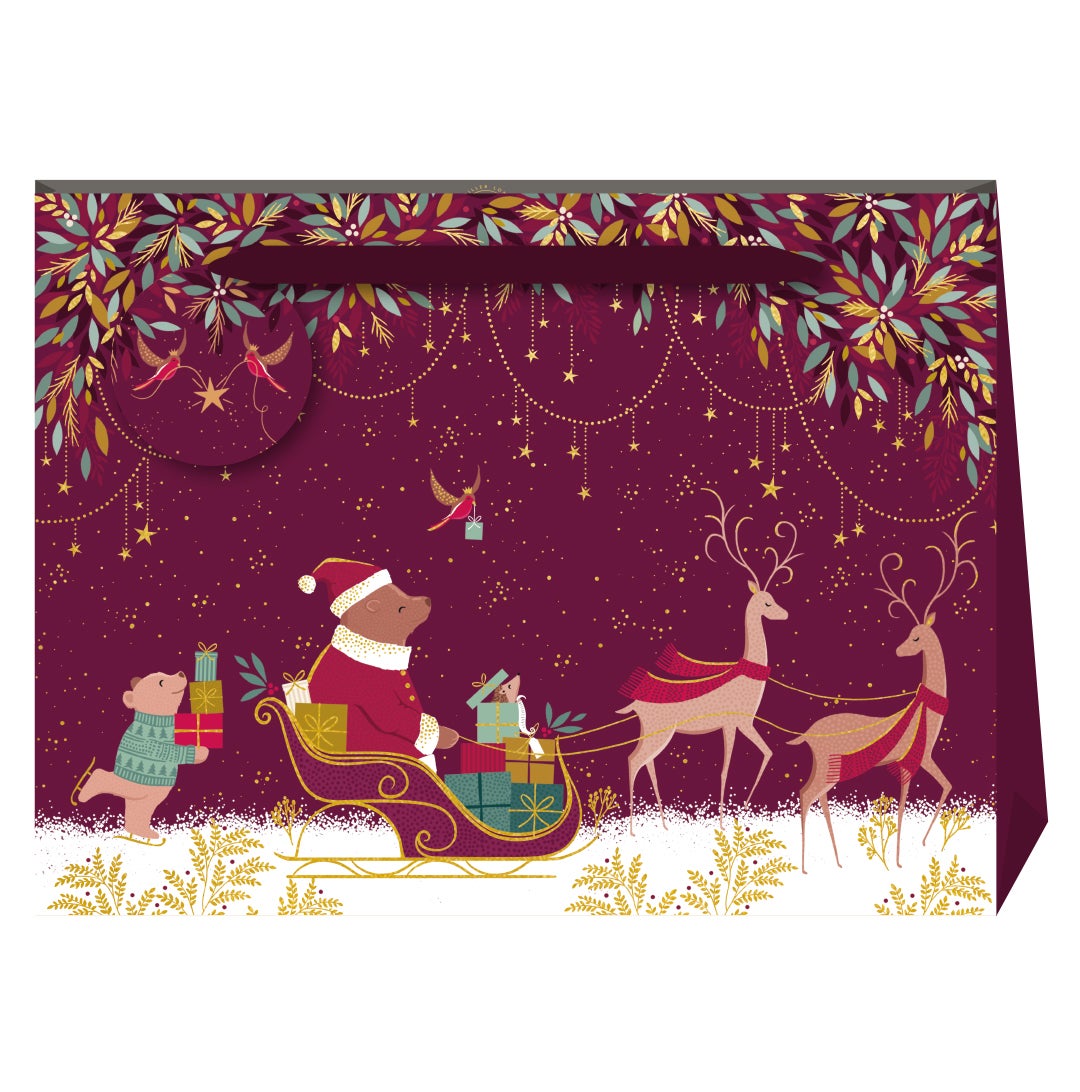 Gavepose Sara Miller Bear Sleigh Shopper