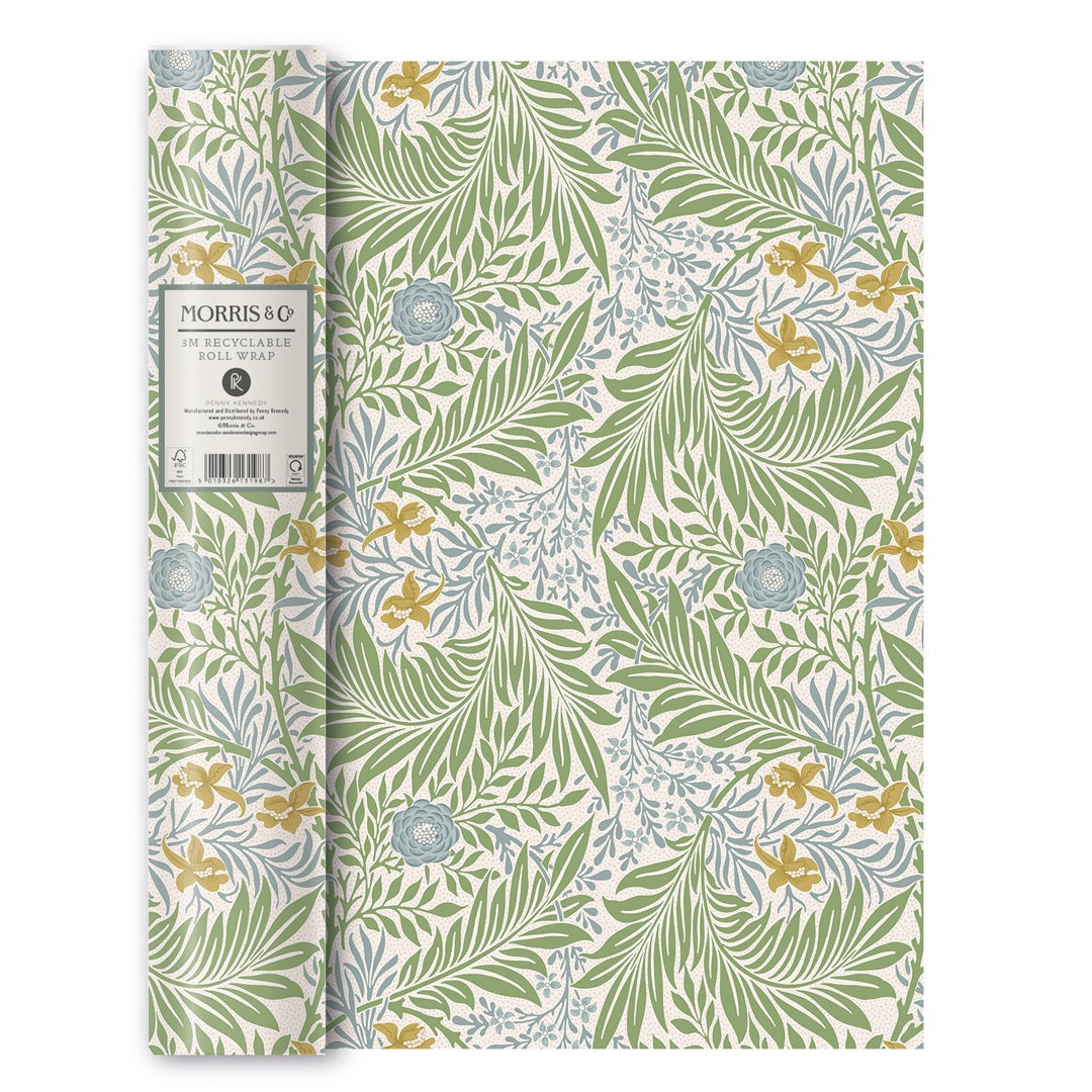 Gavepapir 3M Morris Larkspur Green