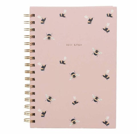 Notatbok A5 Rosa Bie/ Gull