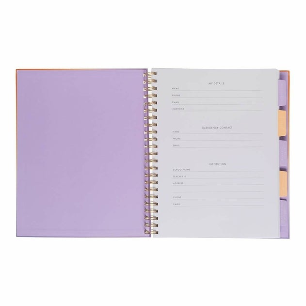 Notatbok A5 Aprikos Måneglød