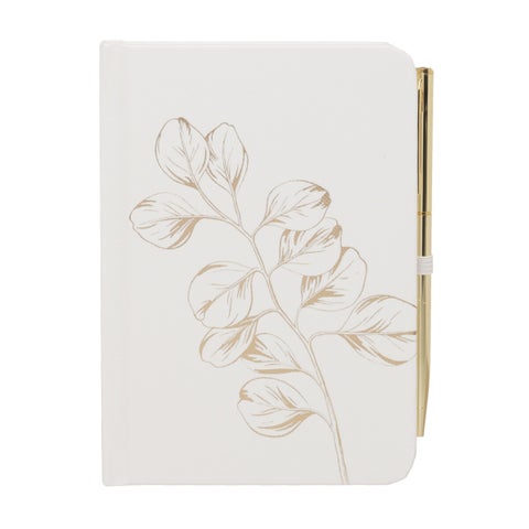 Notatbok A6 m/gullpenn Foliage
