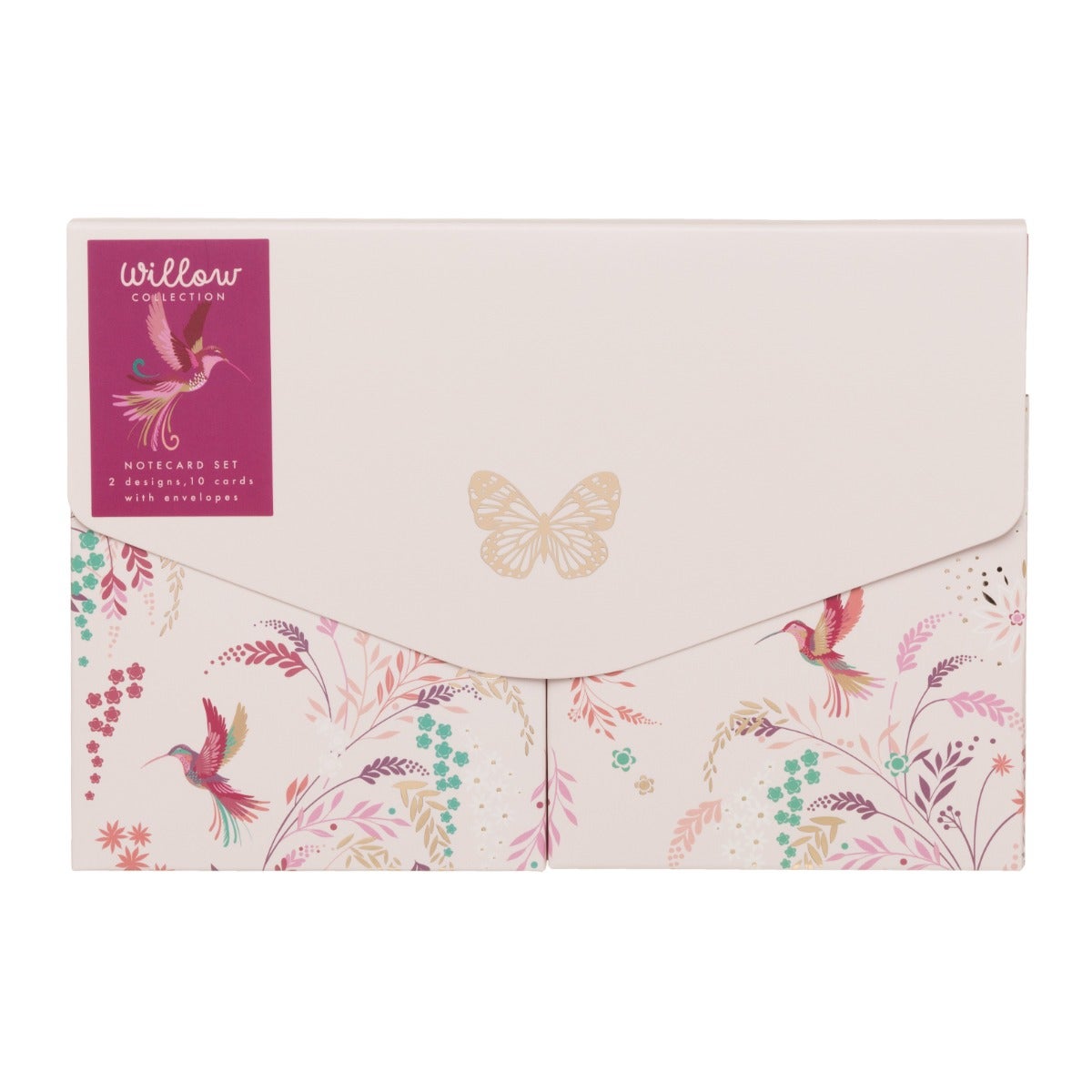 Kort og brevsett Hummingbird