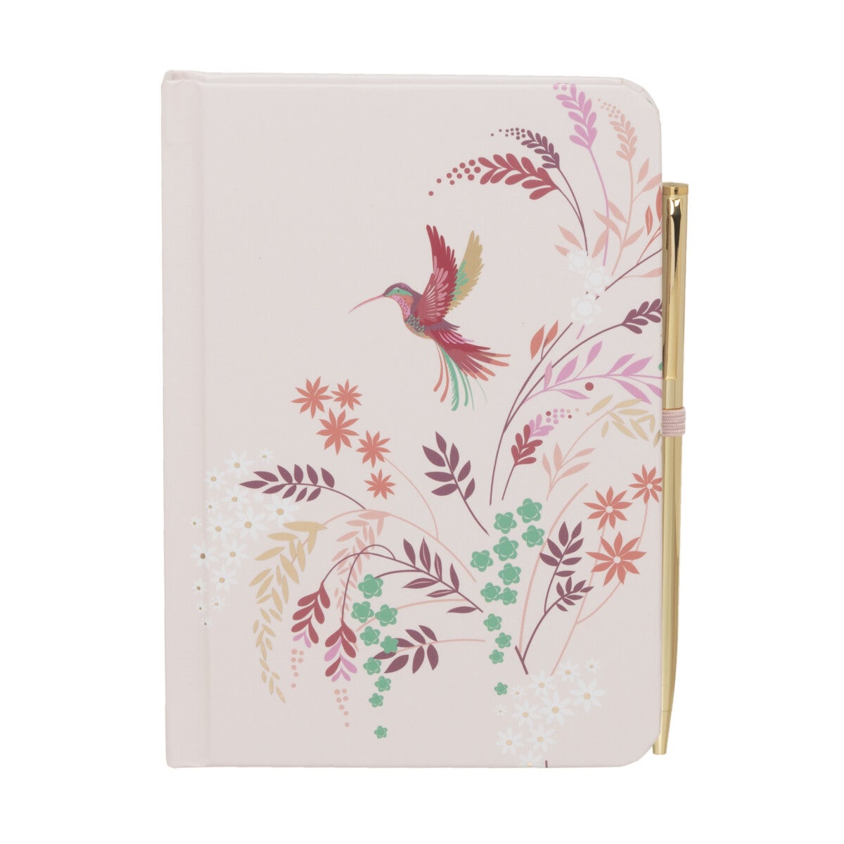 Notatbok A6 m/gullpenn Hummingbird