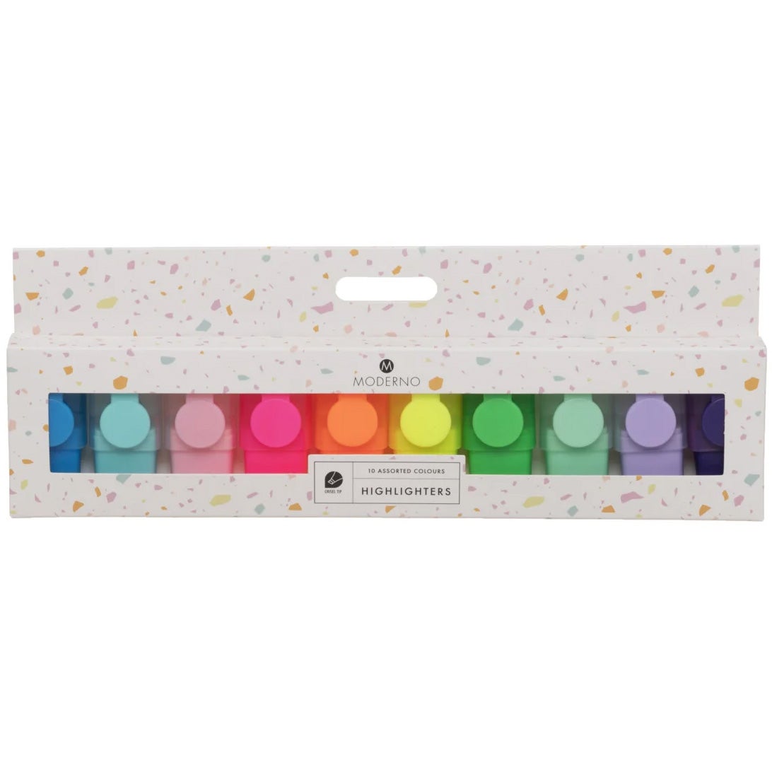 Highlighters Mini Pastell 10 pk Moderno