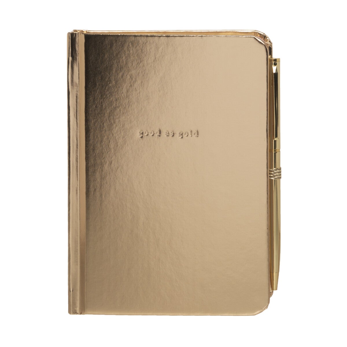 Notatbok A6 m/ gullpenn Lumia