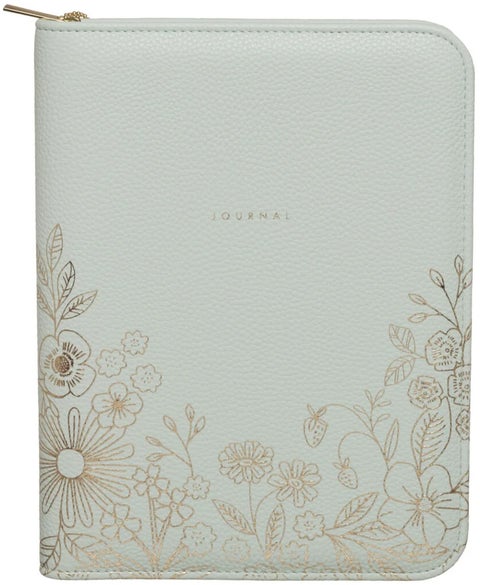 Notatbok A5 m/zip Bloom