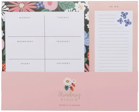 Ukesplanlegger m/ magnet Bloom